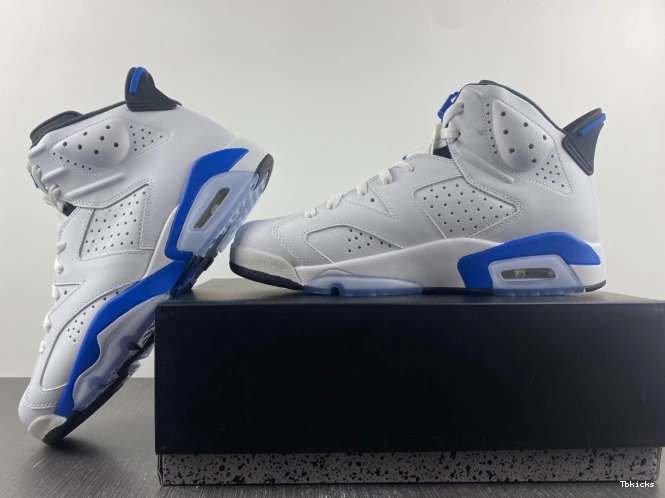 Rep TBK Sport (2014) Jordan 6 384664-107 Air Blue Retro 0709